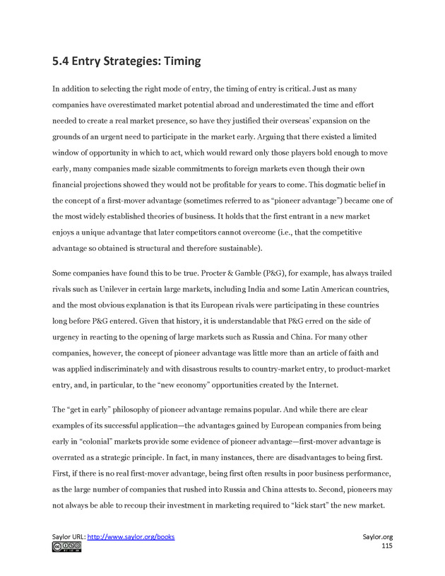 Fundamentals of Global Strategy - Page 115